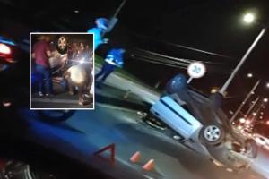 Particular quedó sobre el separador frente al Club Campestre de Ibagué