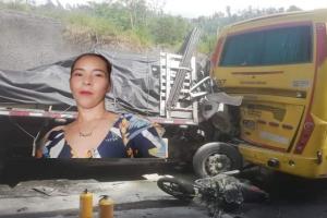 Falleció mujer tras violento accidente de tránsito sobre la vía Ibagué - Calarcá