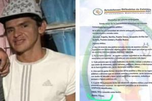¡Lo mataron en Antioquia! Asesinaron ibaguereño que aparecía amenazado en un panfleto