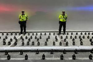 Incautaron gran cantidad de licor de contrabando transportado en un bus por vías de Melgar