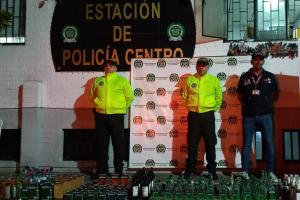 Autoridades incautaron gran cantidad de licor y cigarrillos en Ibagué
