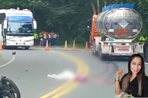 Falleció mujer arrollada por tractomula en la vía Fresno - Honda