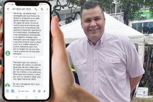 Aurelio Reyes amenazado