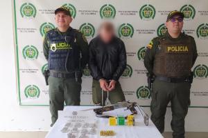 Capturan sujeto con fusil artesanal y gran cantidad de munición en el Líbano