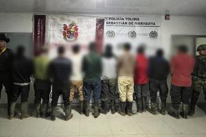 Cayeron 10 personas por explotación ilícita de yacimiento minero y otros materiales en Falan - Tolima