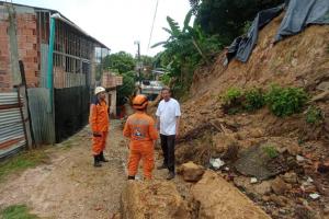 Deslizamiento en Melgar, Tolima.
