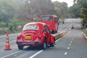¡Urgente! Niño de cuatro años intubado tras accidentarse con su familia en inmediaciones de Playa Hawái