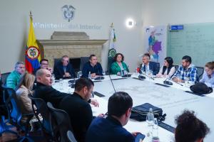 Reunión Partido Verde con Ministro del Interior