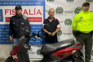 Le cayeron al ‘gato’ en Mariquita cuando comercializaba moto robada