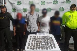 Cayeron cuatro microtraficantes en el barrio Primero de Mayo en Chaparral