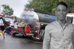 ¡Luto! Falleció el trabajador de Playa Hawái que había chocado contra carro de bomberos en Picaleña