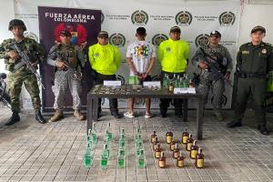 Le echaron mano a ‘De todito’, por tener en casa estupefacientes, guaro y ron de dudosa procedencia en Melgar