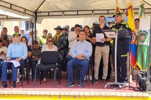 Policía Metropolitana de Ibagué realizó el lanzamiento del Plan de Seguridad 2023