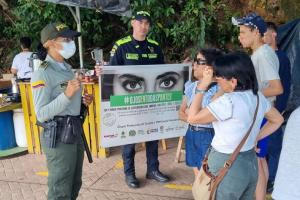 Policía Tolima recomienda turismo responsable y seguro en este puente de Reyes