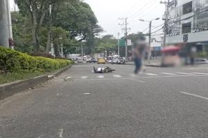 ¡Tristeza! Falleció peatón tras ser arrollado por motociclista en la 40 con 5ª de Ibagué