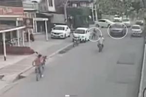 Entre la vida y la muerte menor de 12 años tras ser arrollado por una camioneta en Ibagué