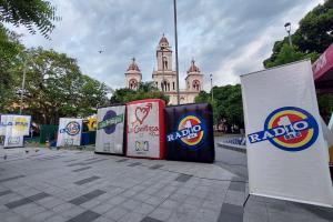 Celebración en El Espinal