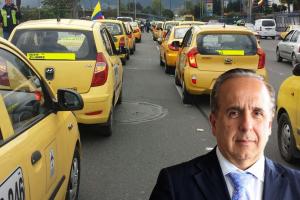 Ministro Reyes y taxistas
