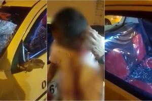 ¡Tremenda golpiza! Taxista fue agredido en ‘gavilla’ cerca del barrio Jardín en Ibagué