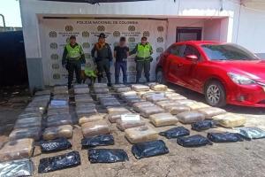 ¡Lany se las olió! Incautaron cargamento con 330 kilogramos de marihuana en Natagaima