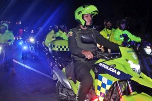 ¡Con toda! La Policía en Ibagué se tomó con todas sus especialidades la comuna 7