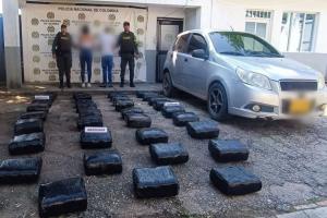Alijo de marihuana