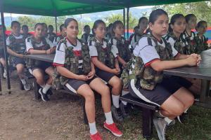 Sexta Brigada del Ejército celebró el día a las primeras mujeres que prestan su servicio militar
