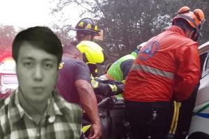 Pedro Villalobos era el paciente con diálisis que murió tras accidente en la vía Alvarado – Venadillo