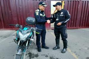 Recuperaron moto a supervisor en Ibagué