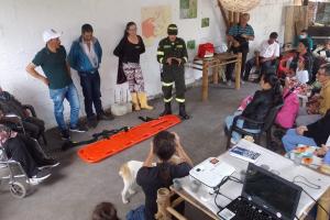 Continúan las capacitaciones de la Policía sobre atención de desastres 