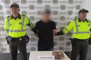 Cayó motociclista con gran cantidad de alucinógenos por carreteras de El Espinal