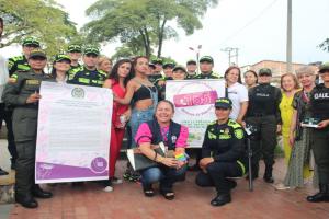 Policía lanzó ‘Patrulla Púrpura’, como estrategia de atención a mujer, familia y género en Ibagué