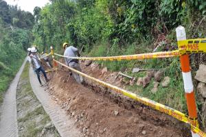 Instalación de la gasificación rural en Ibagué