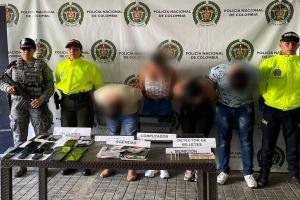 Desarticularon banda ‘Los Enredadores’, quienes afectaban delincuencialmente al Tolima, Antioquia y Cundinamarca
