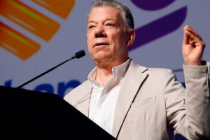 Juan Manuel Santos en Asobancaria