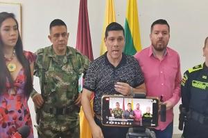 Rueda de prensa: Detalles de amenazas contra el alcalde de Ibagué, Andrés Fabián Hurtado