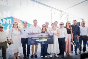 Socialización de obras, tanque de la Fiscalía