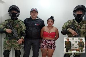 Ejército capturó a una homicida en Flandes y encontró un depósito ilegal de armas en Herveo