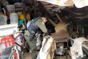 Autoridades se tomaron otra chatarrería en el barrio Garzón de Ibagué