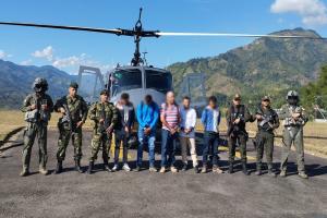 Cayeron cinco subversivos de la subestructura ‘Ismael Ruiz’ en el sur del Tolima