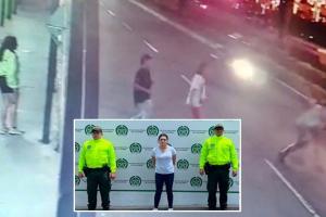 Domiciliaria a Julieth, implicada en el intento de hurto y posterior accidente de un motociclista en la 60