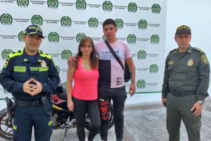 ¡Buena policía! Se robaron una moto Pulsar en Bogotá y la recuperaron en Ibagué
