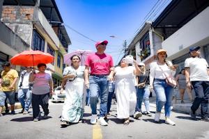 Recorrido de vías por la comun 12 de Ibagué