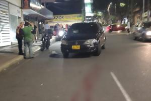Peatón perdió la vida tras ser arrollado por un vehículo particular en la carrera 5ª con calle 15 de Ibagué