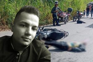 Identificaron al joven motociclista que murió tras chocar contra una volqueta en la vía a San Bernardo
