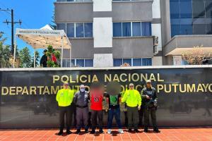Capturan presuntos responsables de masacre en Mocoa, Putumayo.
