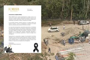 Constructora del proyecto Foresta lamentó fatídico accidente, anunció investigaciones y emitió un comunicado 