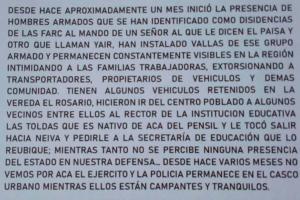 Vereda El Pensil, La Argentina, Huila