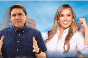 Marco Emilio Hincapié y Johana Aranda