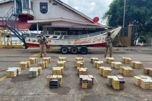 Incautaron en Altamar 619 kilogramos de Cocaína que había salido desde el Valle del Cauca hacia Panamá